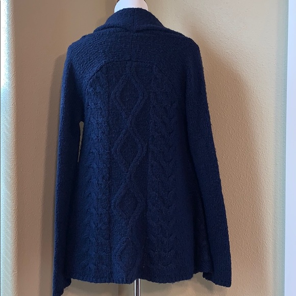 Free People Far Away Cable Knit Cardigan Medium - Picture 4 of 8